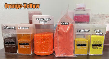 Orange-yellow Orange-yellow